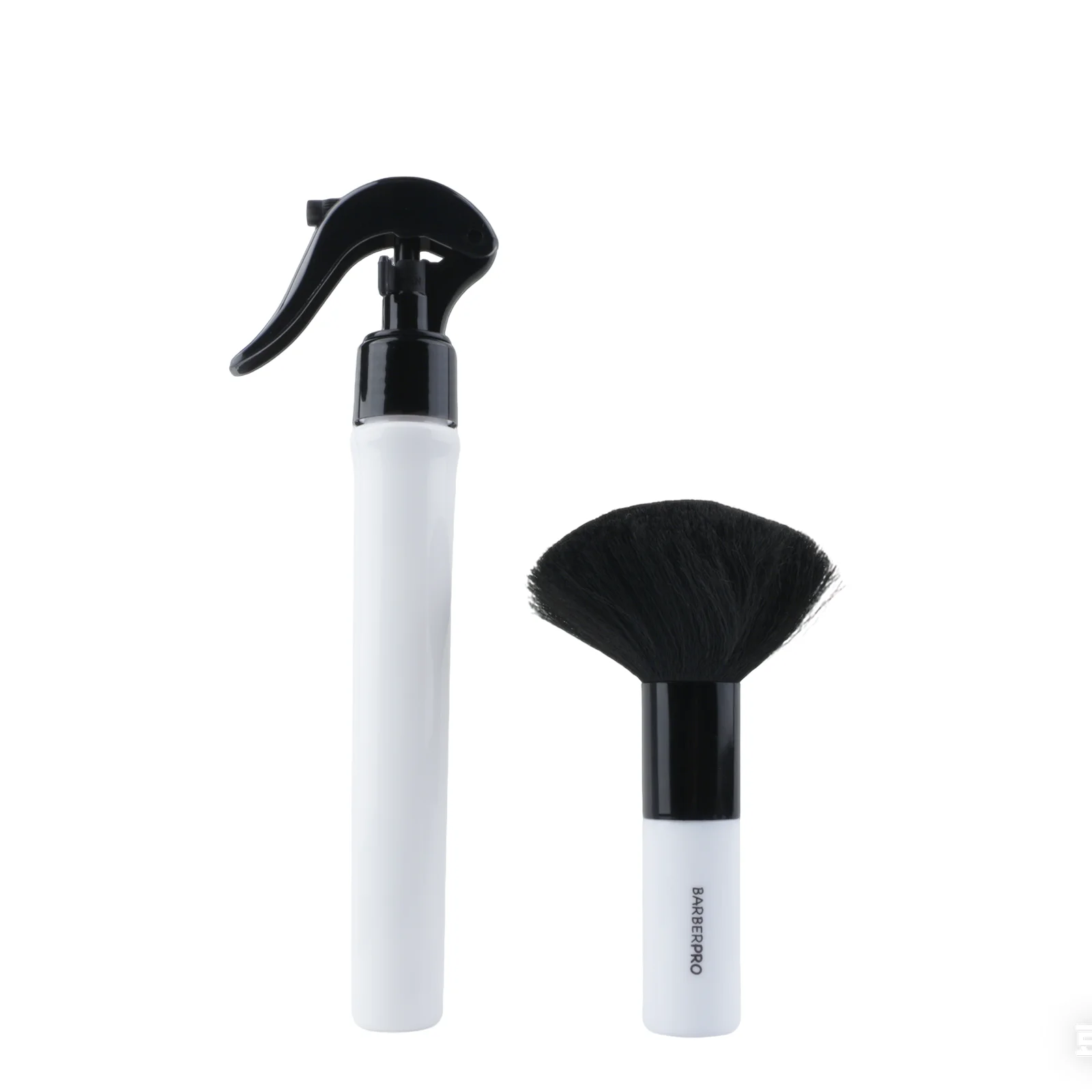 2-teiliges Set Professionelle Friseurwerkzeuge 30ml Barbier Feinsprühflasche Nackenbürste Reinigungsbürste Salon Haarschnitt Zubehör – Detail 16