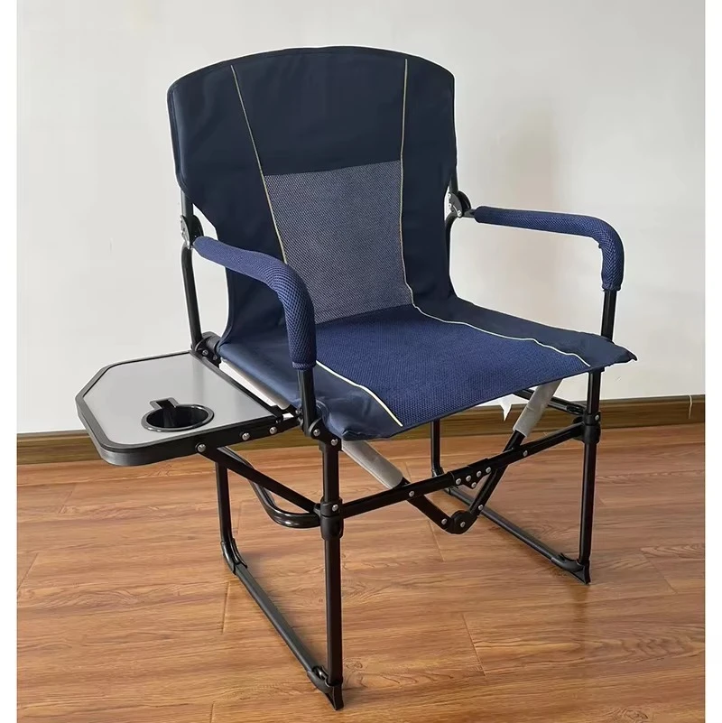 

Factory Direct Multi-functional Lightweight Foldable Sale Customized Foldable Camping Director's Chair