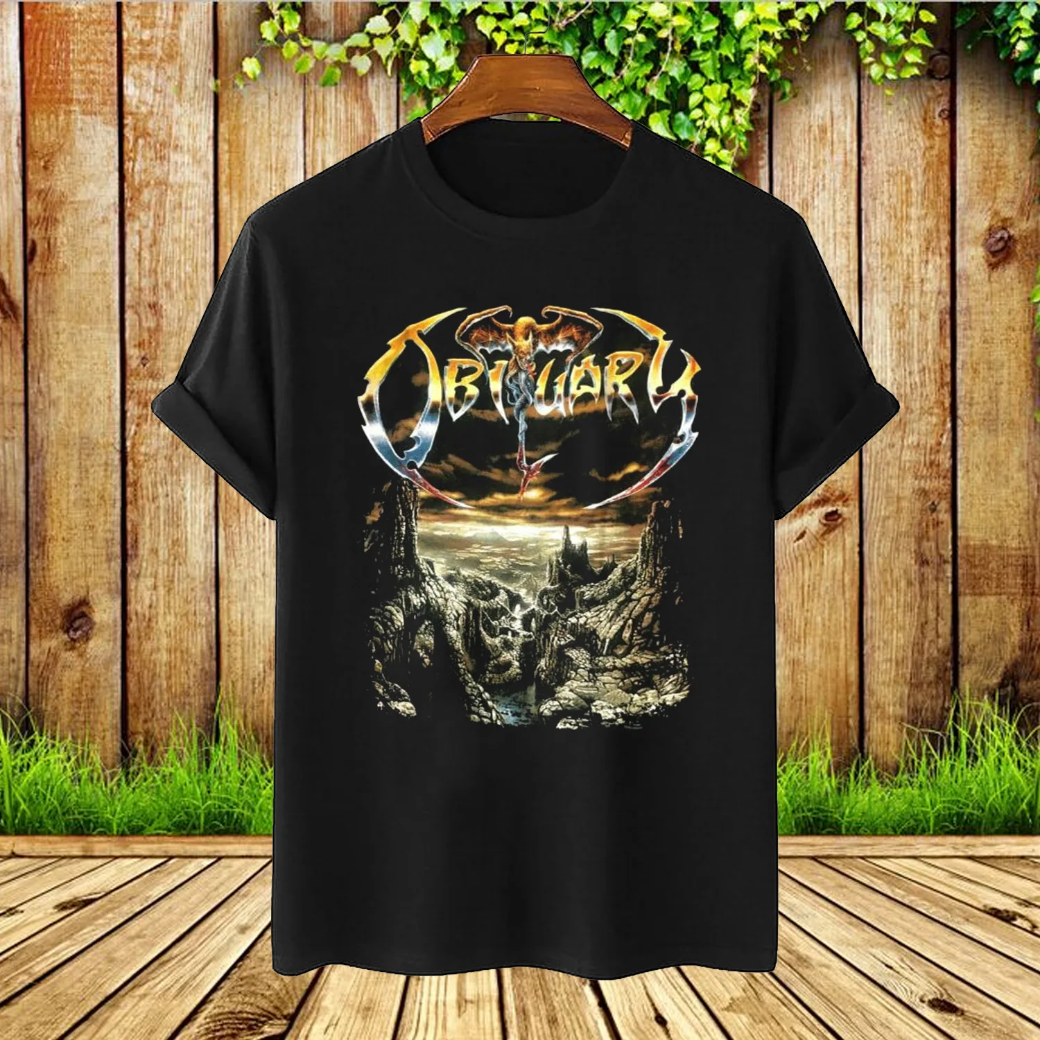 New Obituary The End Complete Album Cover All Size S to 234XL T-Shirt AC414