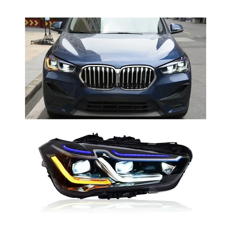 

X1 F48 Upgrade Headlights For 2016-2019 F48 F49 Led Head Lamps DRL Signal Projector Lens Auto Lights Halogen Xenon Modified