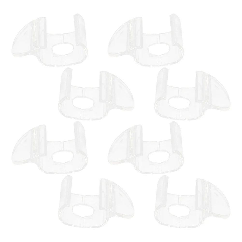 

8Pcs Cordless Window Shade Handles Transparent Roller Blind Pulls Blind Accessories Smooth Control Easy Installation