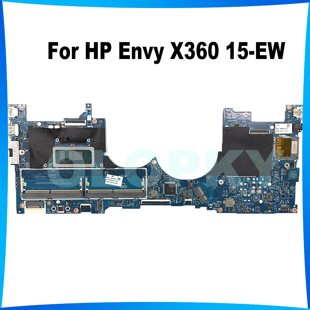 LA-M021P Mainboard For HP Envy X360 15-EW 0023DX 15-EW Laptop Motherboard with i5-1235U I7-1255U CPU N09663-601 N09663-001 DDR4