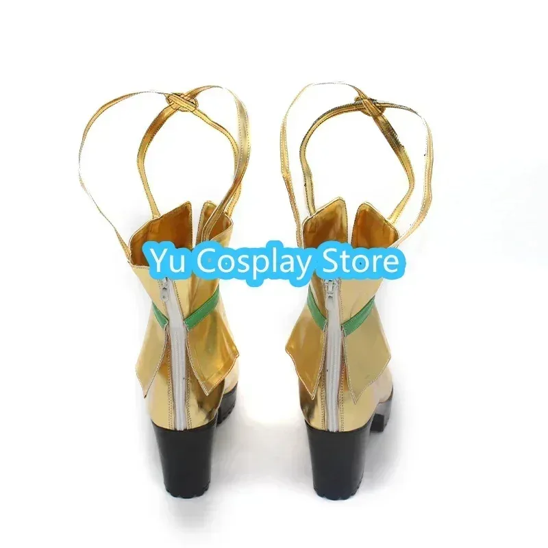 

Candy 2025Yu- Game Pretty Derby T.M. Opera O PU Leather Shoes Halloween Carnival Boots Cosplay Prop Custom