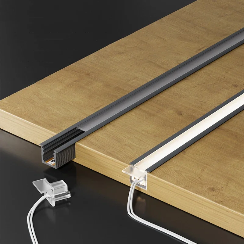 

Kitchen Led Under Cabinet Light Replaceable 12V Wardrobe Bookcase Layer Shelf Led Bar Aluminum Profile Closet Furniture Lighting