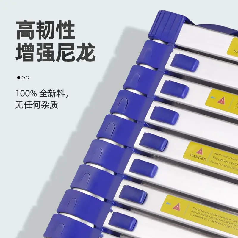 Verdickte gerade Leiter, Teleskopleiter, technische Leiter, Teleskopleiter aus Aluminiumlegierung