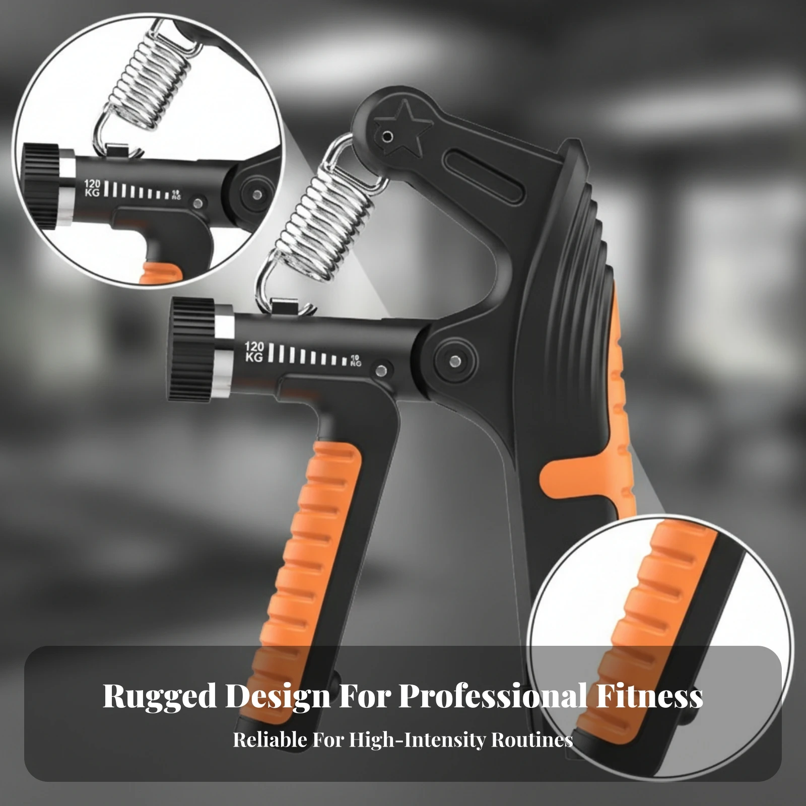 Adjustable Hand Gripper Built-in Counter Digital Hand Gripper Grip Strength Coach Non-Slip Handle Digital Grip Tester