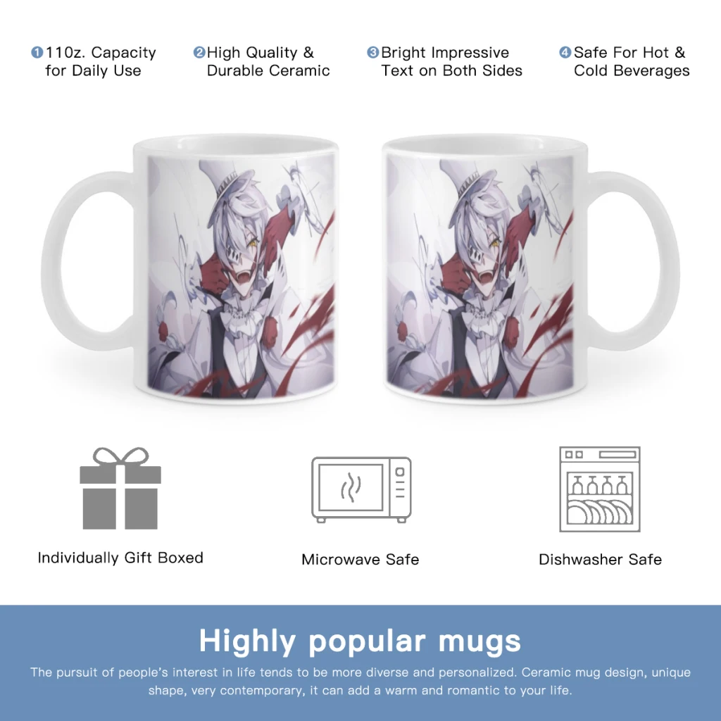 

Japanese Anime Bungo Stray Dogs Free shipping Coffee Cups Ceramic cups creative cups and cute mugs Personalized Gift Cup For Tea