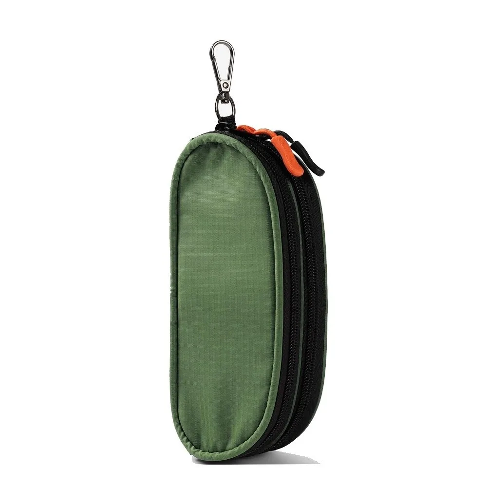 جديد المحمولة طبقة مزدوجة النظارات الشمسية حالة دائم متعددة الوظائف نظارات حقيبة للماء المال الحقيبة المنظم رحلات العمل #5