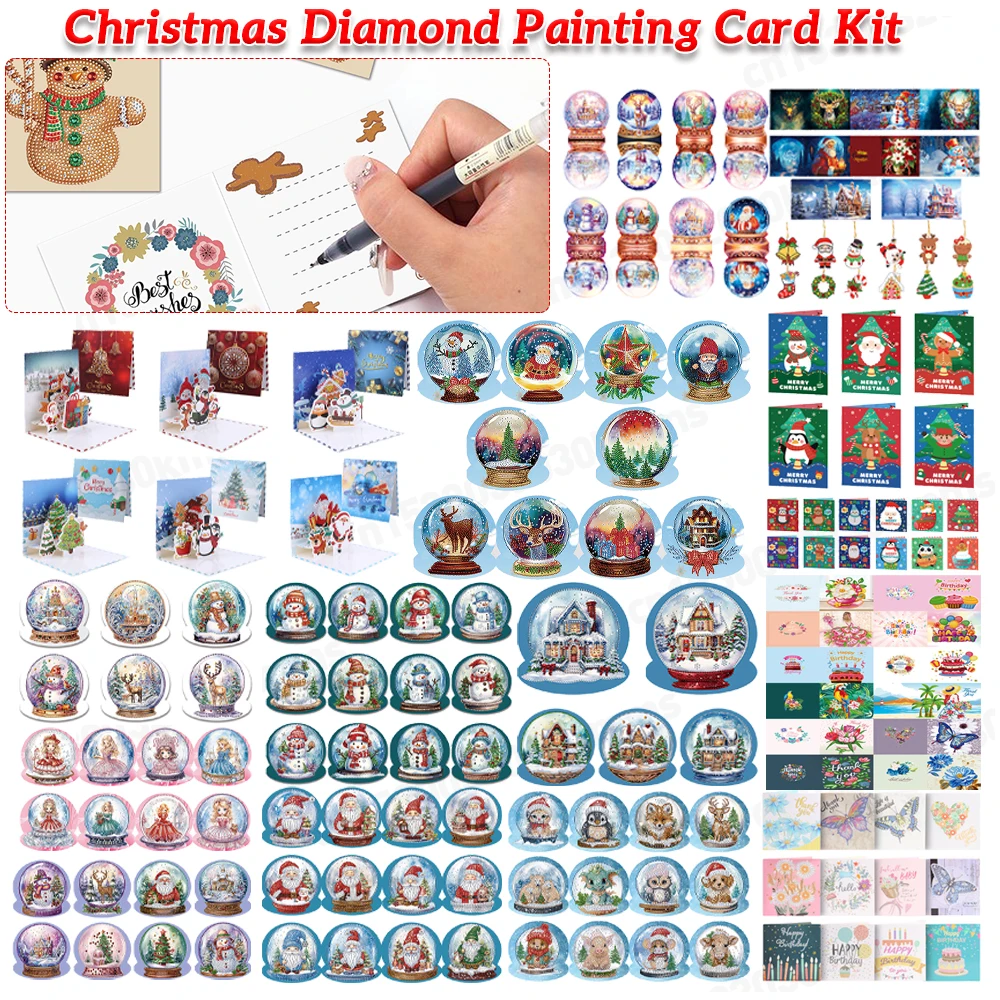 sleç ile Xmas DIY Diamond Painting Greeting Card: Gerçek Kullanıcı Deneyimi ve Detaylı İnceleme