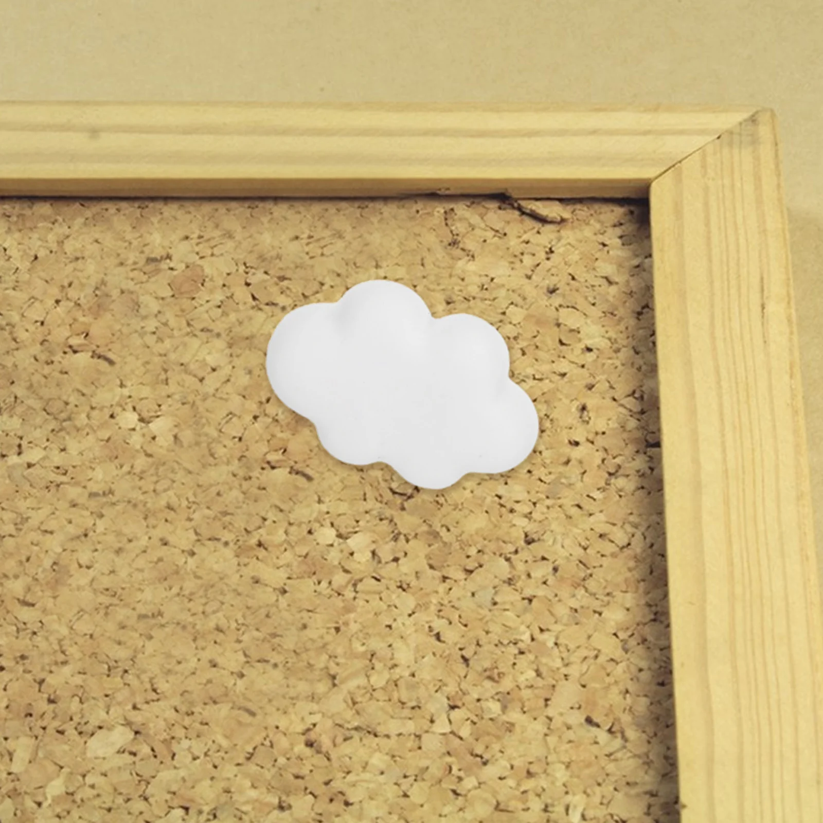 10 قطعة الإبهام الإبداعي لطيف سحابة الراتنج دفع دبابيس الأبيض المسامير الزخرفية للوحة الإعلانات الفلين جدار مكتب المنزل المدرسة DIY بها بنفسك #3