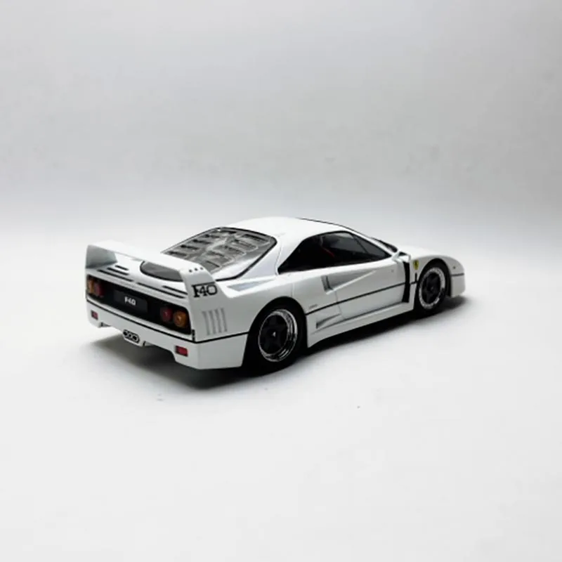 KK 1/18 Scale F40 alloy car model Collectibles souvenirs static finished ornaments Adult Gift Hobby & Toys