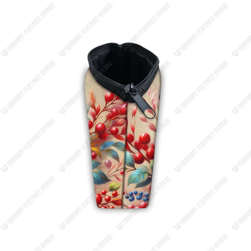 Watercolor Parrot Cosmetic Cases Macaw Toucan Hummingbird Birds Makeup Bag Women Toiletry Washing Bags Lipstick Holder Organizer