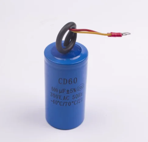 

Staring capacitor CD60,600uf,300V.AC,50/60Hz,-40/70 temperature/21