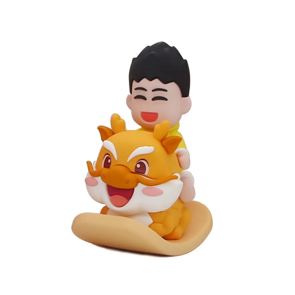 

Anime Figure Brocaded Carp Figure Dragon Collectible Shake Character Figure Doll Character Cartoon Hammer Shaking Model Toy