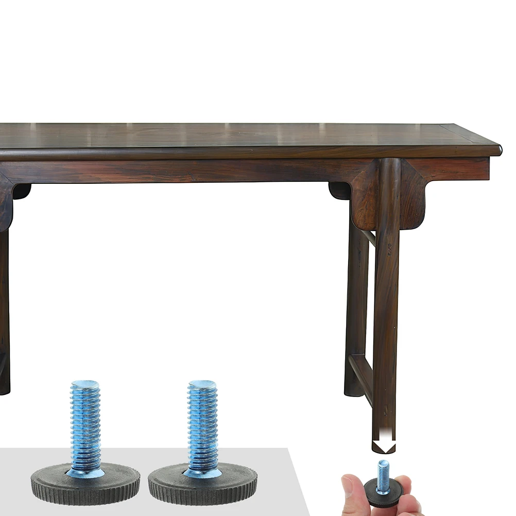 

30Pcs Adjustable Furniture Leveling Feet Heavy Duty Chair Table Cabinet Legs Levelers for Shelves