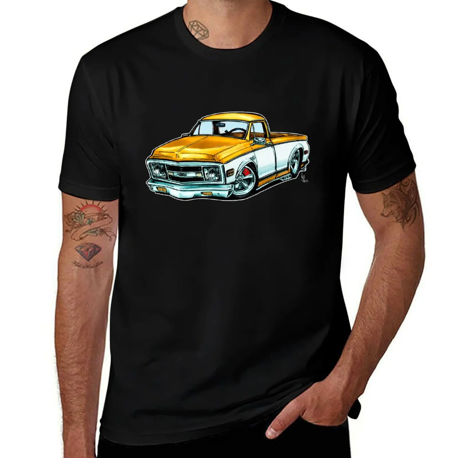 C10 Pickup Truck T-Shirt funny t shirts cotton cotton t shirt man t shirt personalised T-Shirt