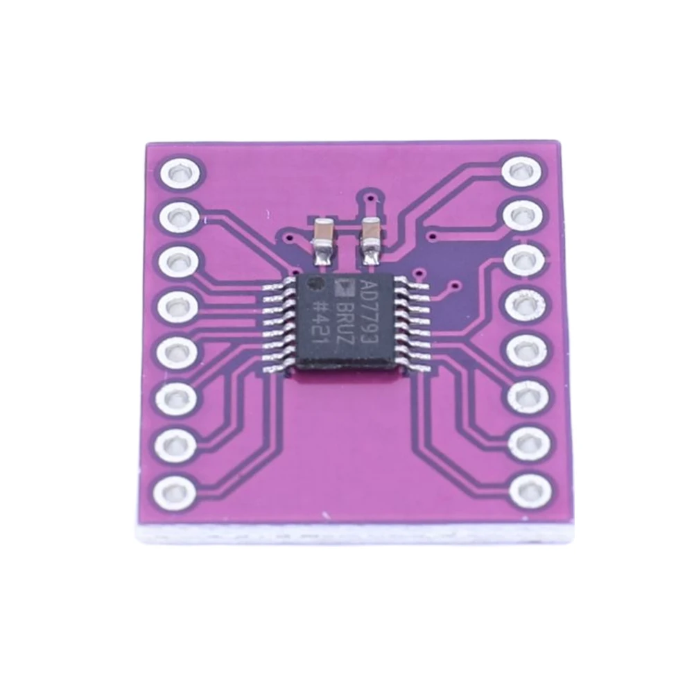 AD7793BRU CJMCU-7793 ADC Low Noise Amplifier Module 24-bit Low Noise Amplifier Module AD7793 2.7-5.25V