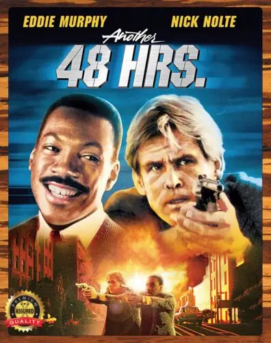 Another 48 HRS - Eddie Murphy, Nick Nolte - 1990 - Metal Sign