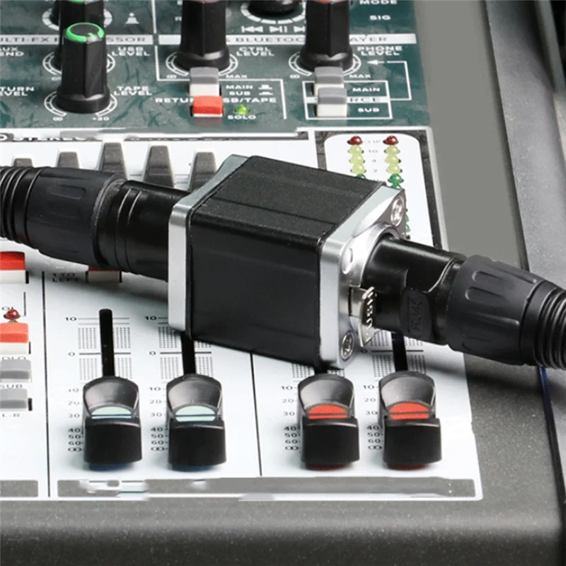 Acoplador de paso RJ45 de ABJF-1Pcs, adaptador de extensión Ethernet convertidor de acoplador recto hembra de red STP RJ45 CAT6