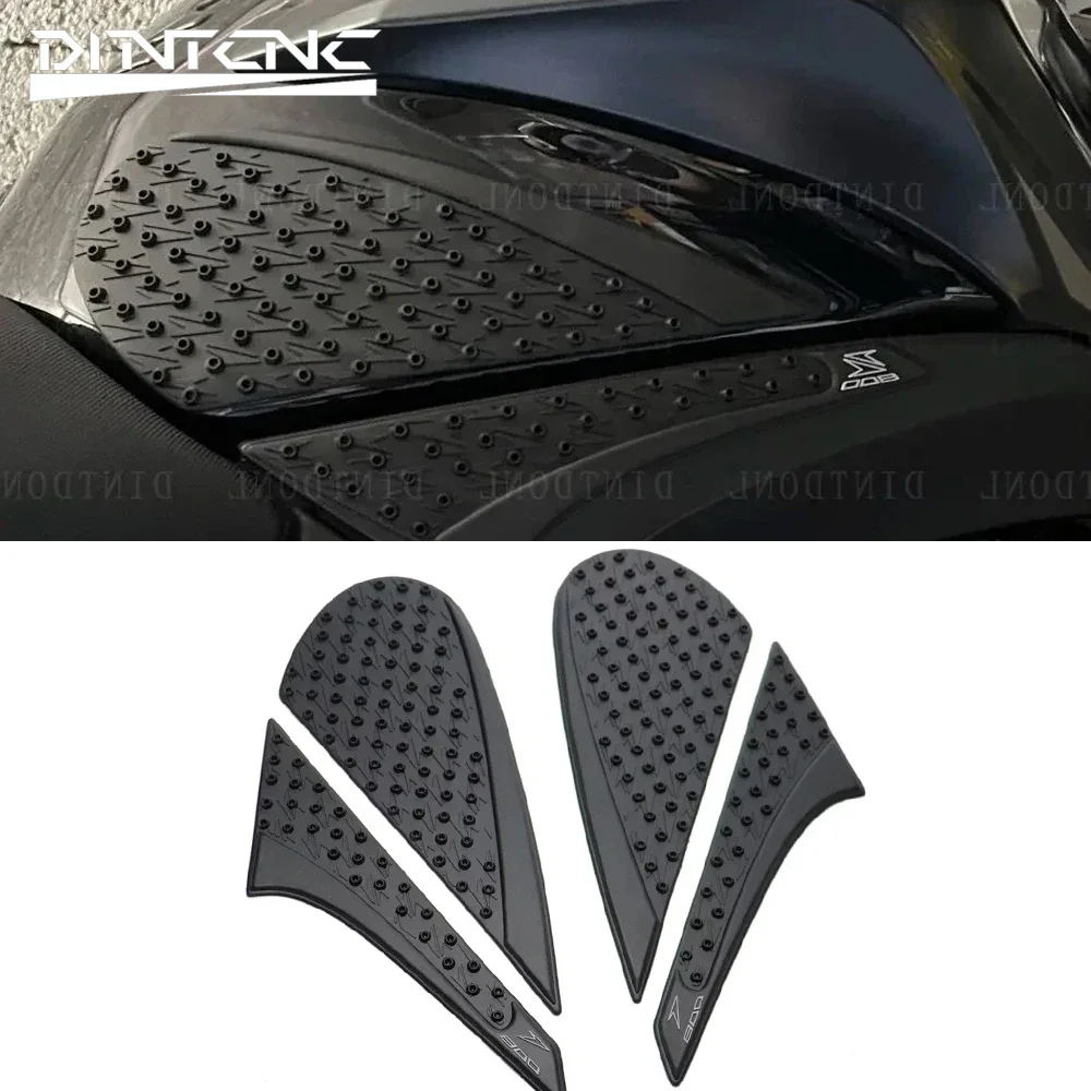 For KAWASAKI Z 800 2013-2016 Z800 2015 2014 Motorcycle Tank Pad Protector Decal Gas Knee Grip Traction Pad Side Rubber Sticker