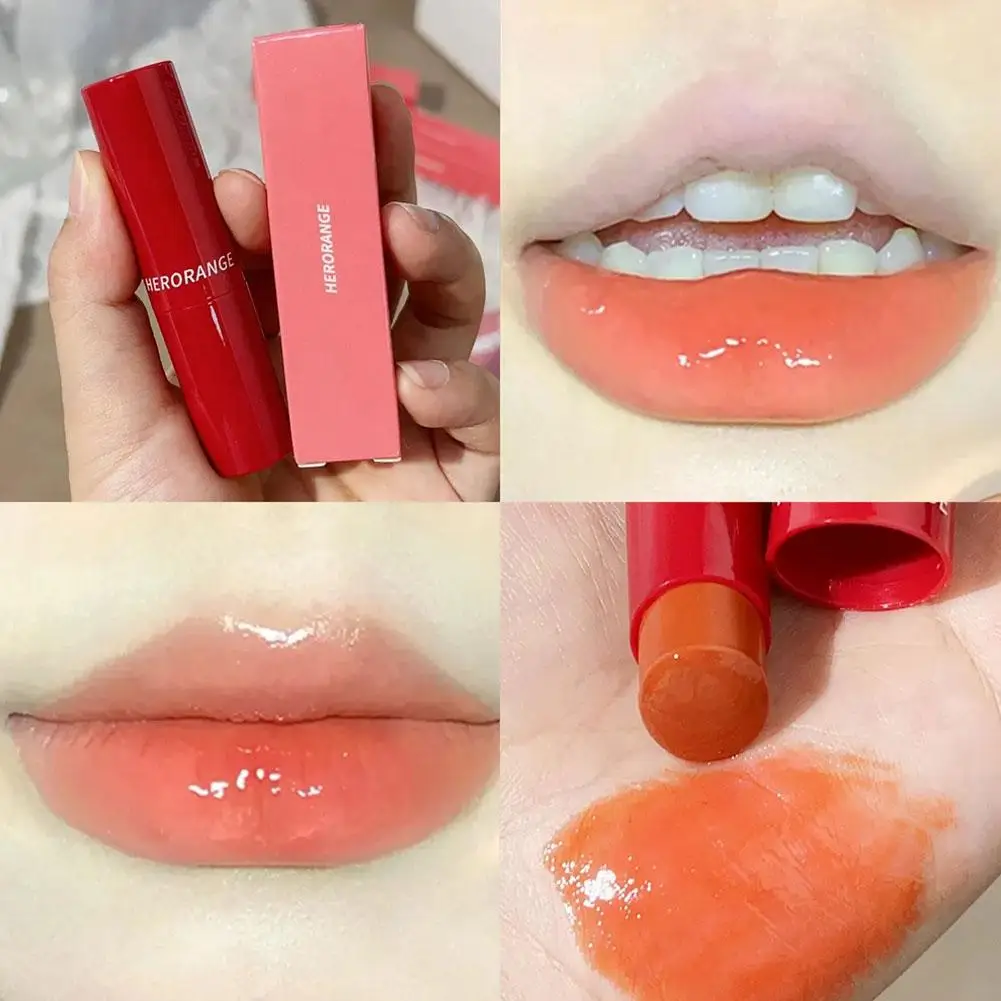 Jelly Moisturizing Lipstick Mirror Water Gloss Lip Glaze Long Lasting Nourishing Smooth Lips Lines Plump Korean Beauty Cosmetics