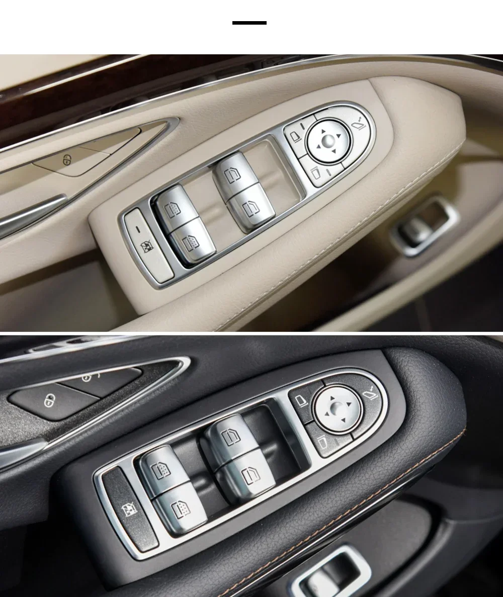 Auto Front Tür Elektrische Power Master Fenster Schalter Repalcement Für Mercedes Benz W222 S Klasse S300 S320 S400 S500 2014-2019 – Detail 6