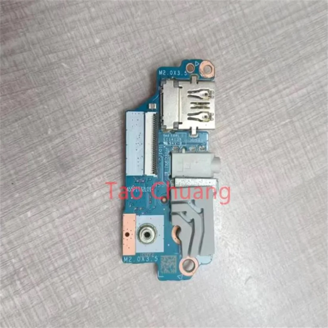 LS-J447P FOR HP EliteBook X360 1040 1030 G7 SD card Card Reader  USB Audio Board