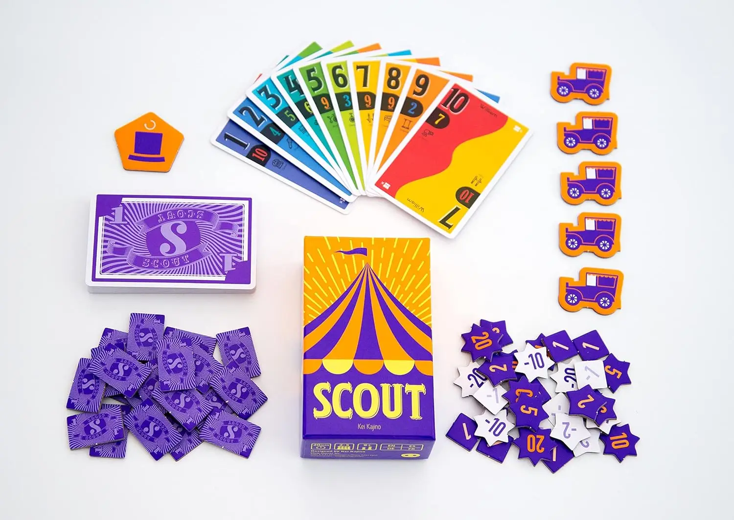 Oink Games SCOUT Description Circus Scout Board Game