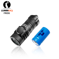 Lumintop Frog 10180/10440 flashlight 570 lumens 10440 flashlight 750 lumens mini keychain torch with TYPE C charger