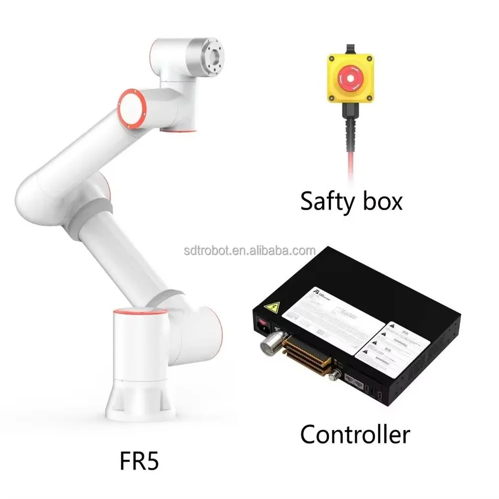 FR5 622mm Reach 5kg Payload Collaborative Robot Cobot for Welding Picking Spraying Palletizing Easy Drag Teaching No