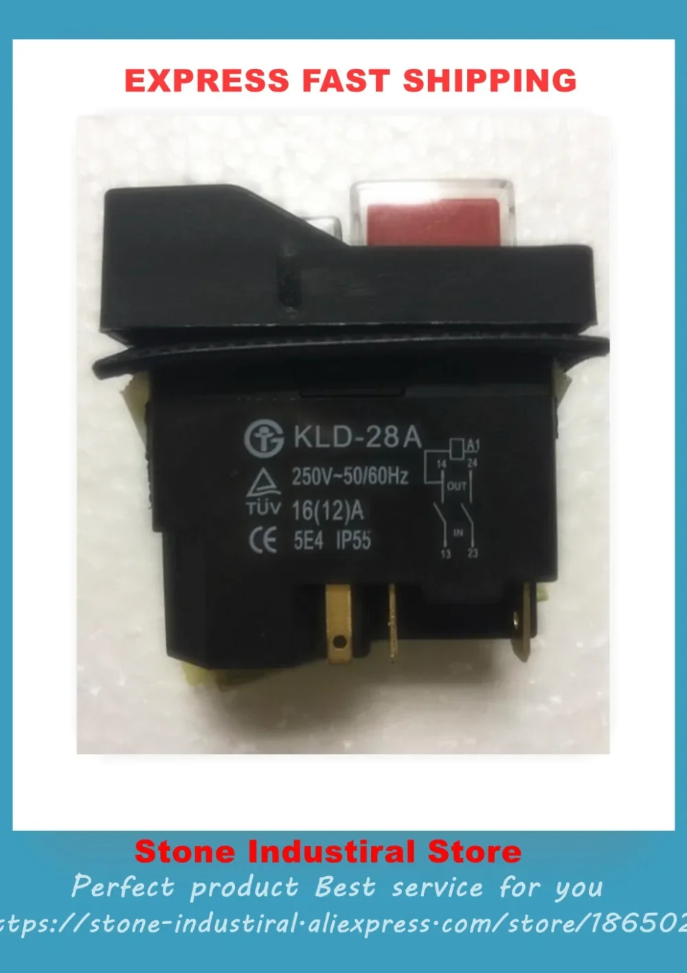 

KLD-28A YH02-A 3pcs/lot Magnetic Explosion-proof Pushbutton Switch IP65 220v Magnetic Starter Electromagnetic Switches New