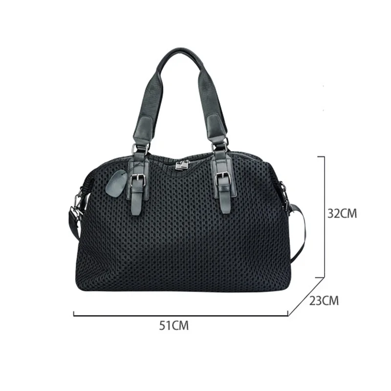 GAGACIA Ladies Large Capacity Travel Handbag For Women Simple Leisure Bag Adaptation Trolley Case Messenger Durable Outdoor Bag