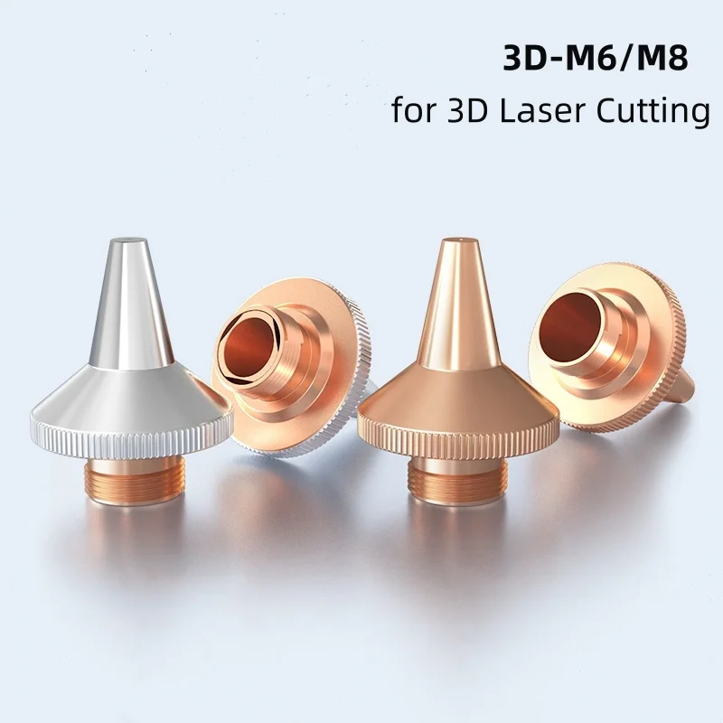 3D Raytools Fiber Laser Cutting Nozzle 1.0 1.2 1.5 2.0 2.5 3.0 M6 M8 H19 H15.5 3D Laser Nozzle BT220 BD04K BM06K BS12K