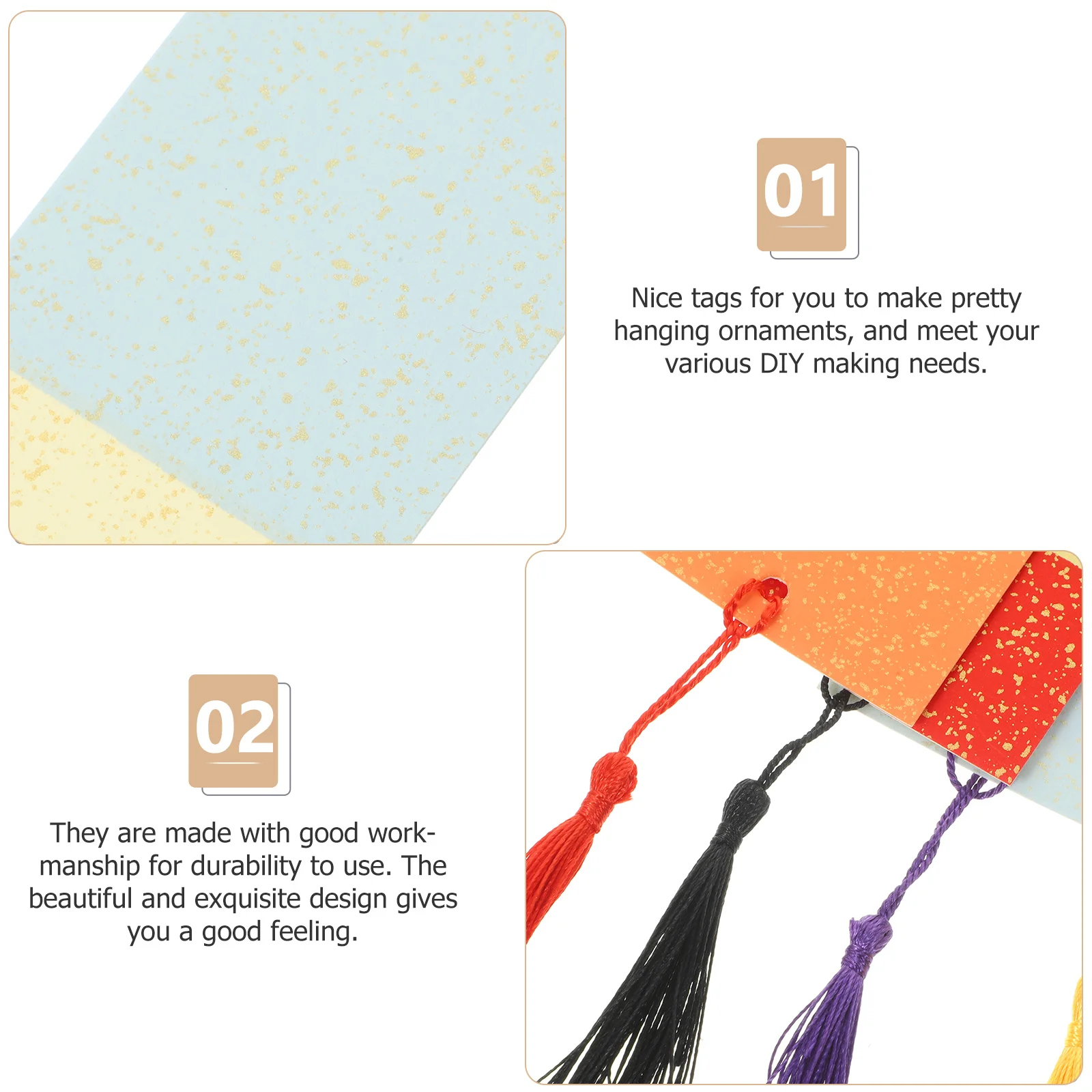 

20Pcs Blank Bookmarks DIY Unpainted Paper Bookmark Tags for Crafting Calligraphy Drawing Kids Adults Students Writers Graduates