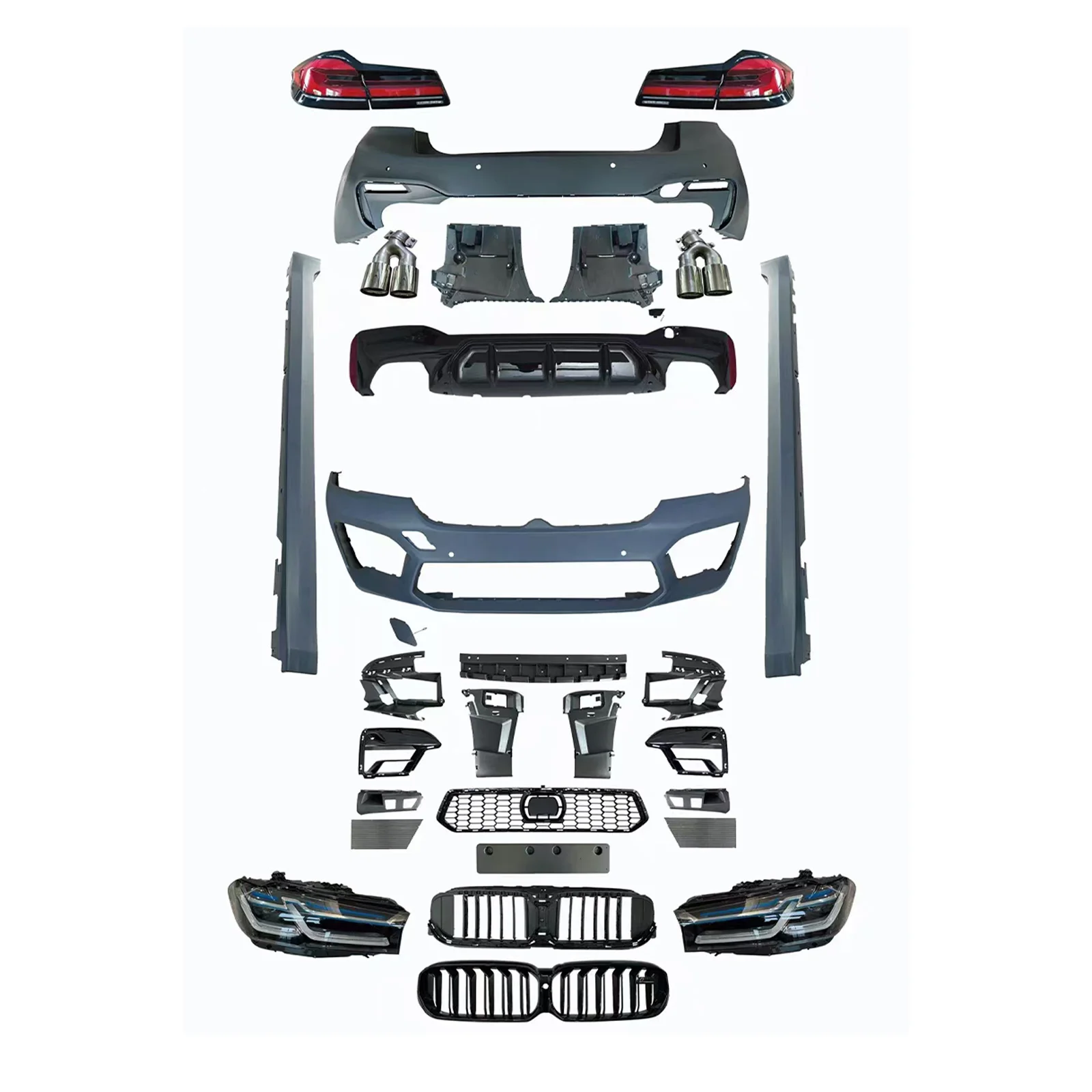 

Hot Selling Old to New F90 M Power Body Kit G30 Pre Upgrade Lci 2021 M5 Bodykit for BMWs 5 Series G30 Pre 2018-2020