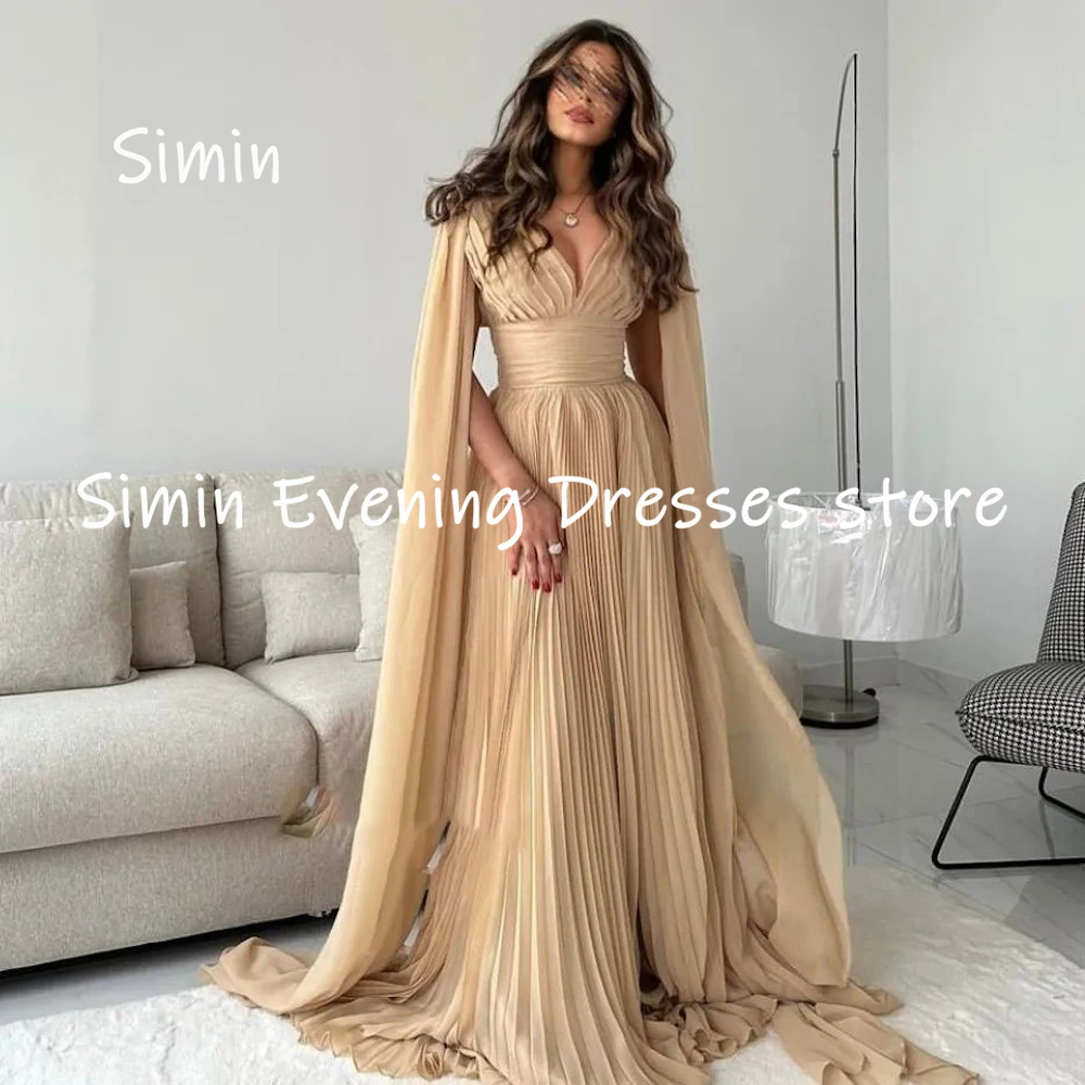 

Simin Chiffon A-line Sweetheart Populer Ruffle Formal Prom Gown Floor-length Evening Elegant Party dresses for women 2023