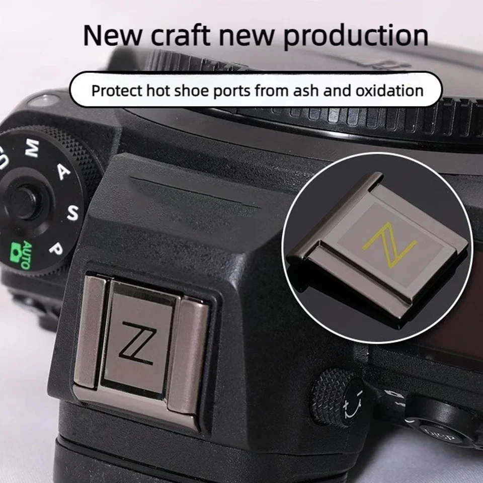 Z-standard camera metal hot shoe cover decorative Protect anti-oxidation for Nikon Z series D series cameras SLR accessories