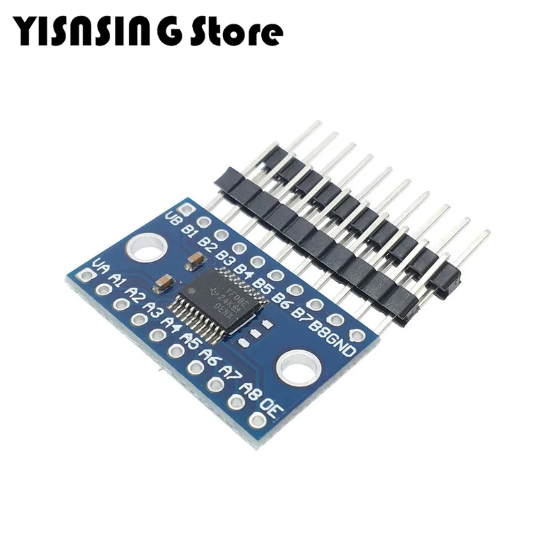 5Pcs TXS0108E 8 Channel Logic Level Converter Bi-Directional High Speed Full Duplex Shifter 3.3V 5V for Arduino Raspberry Pi