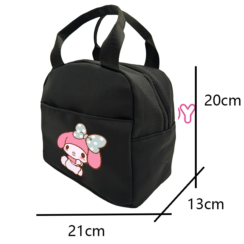 3Pcs/set Sanrio My Melody Cinnamoroll Backpack Bagpack Teens Travel Schoolbag with Lunch Bag Pencil Case for Boy Girl Rucksack