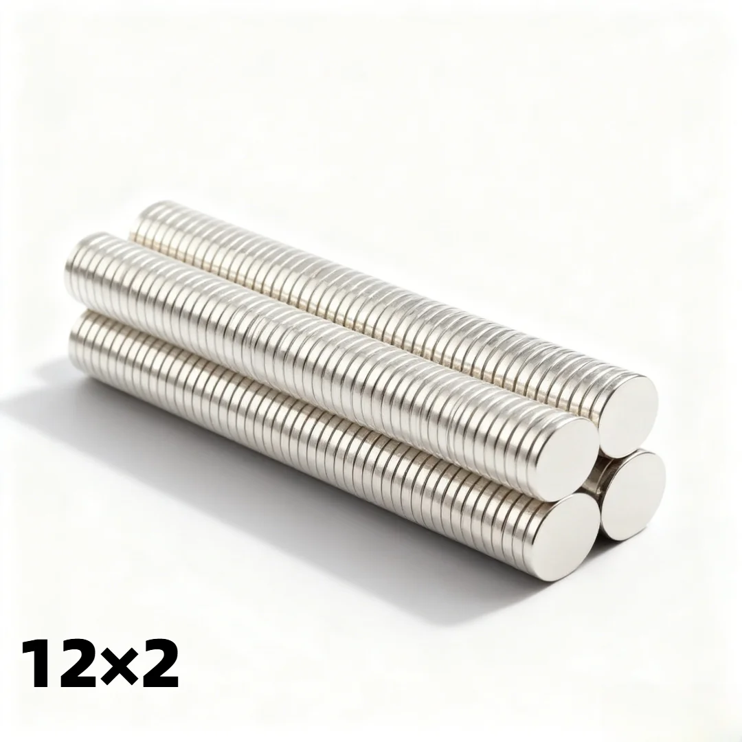 12x2mm Super Strong Magnet N35 Round Magnetic NdFeB Neodymium Magnet Powerful Disc imanes Refrigerator Magnets
