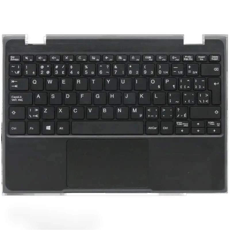 

WAF CFB Canadian French Black Keyboard Upper Case Palmrest Shell Cover For Lenovo 100e 2nd Gen Notebook 5CB0T77522