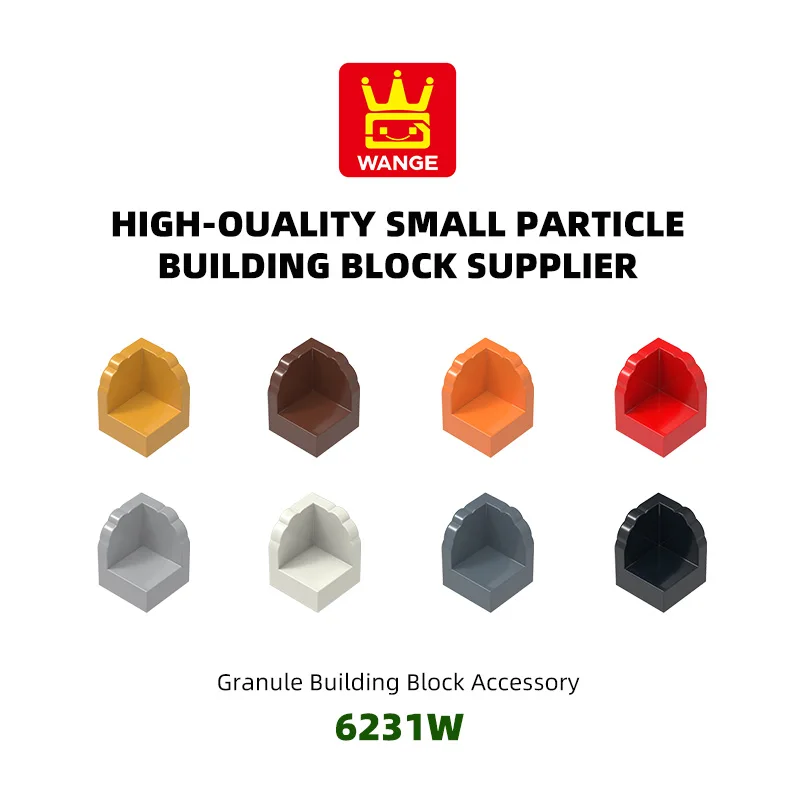 

WANGE 354 шт./лот 6231 Вт изогнутый угол 1 отверстие строительные блоки Moc цветные аксессуары, совместимые с кирпичом DIY запасные части игрушка в подарок