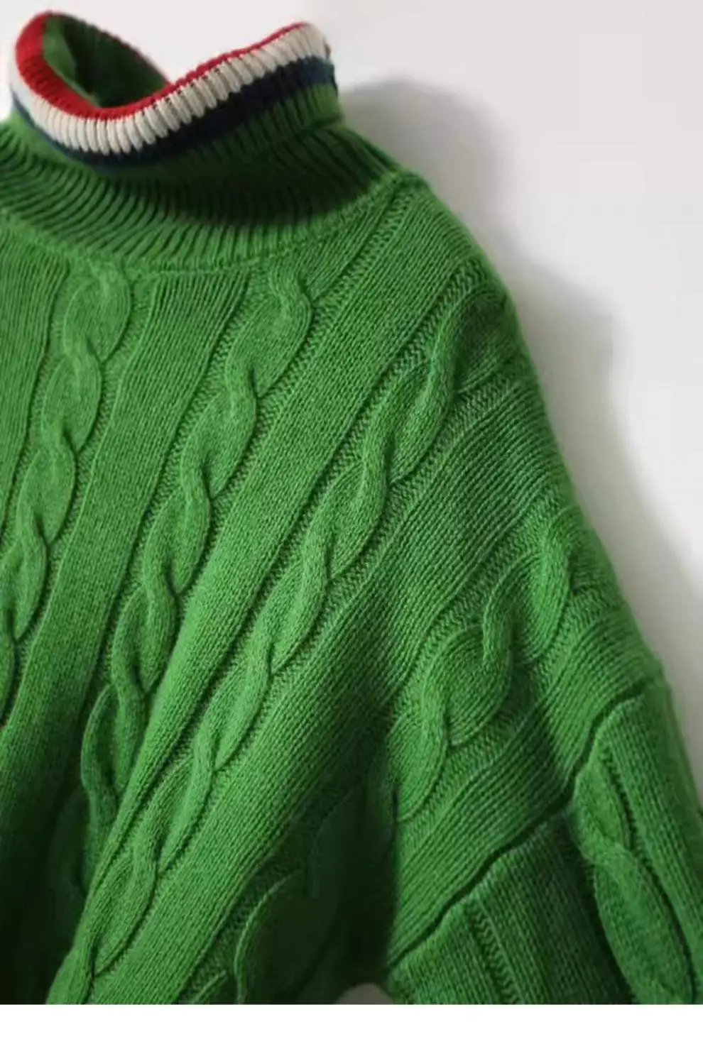 سترة بياقة مدورة فرنسية للنساء من Boweylun ، ملابس خارجية فضفاضة ، بلوفر للفتيات ، الخريف والشتاء