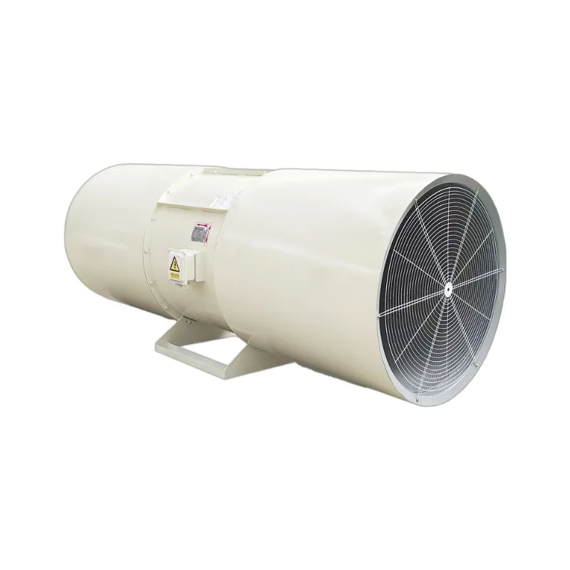 Tunnel jet fan one-way two-way ventilation subway muffler blower c