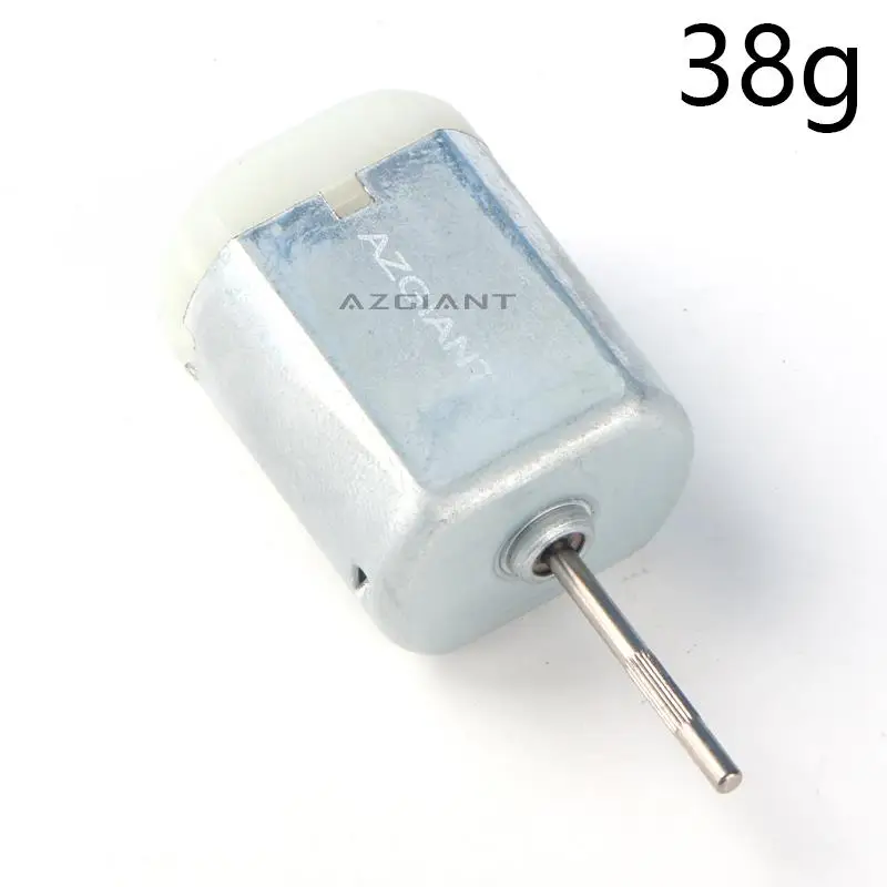 5pcs Long Knurled Shaft 26.8mm FK-280SA-11410 280 Carbon Brush Car Door Lock Motor 12V External Terminal Contact