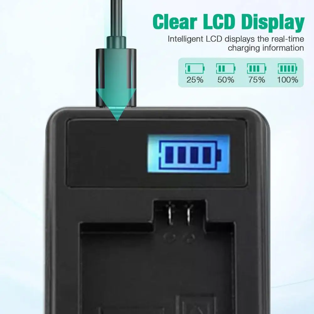 Suitable For Canon LP-E5/E6/E8/E10 Battery Charger Type-C Smart Charging Digital Camera Accessories