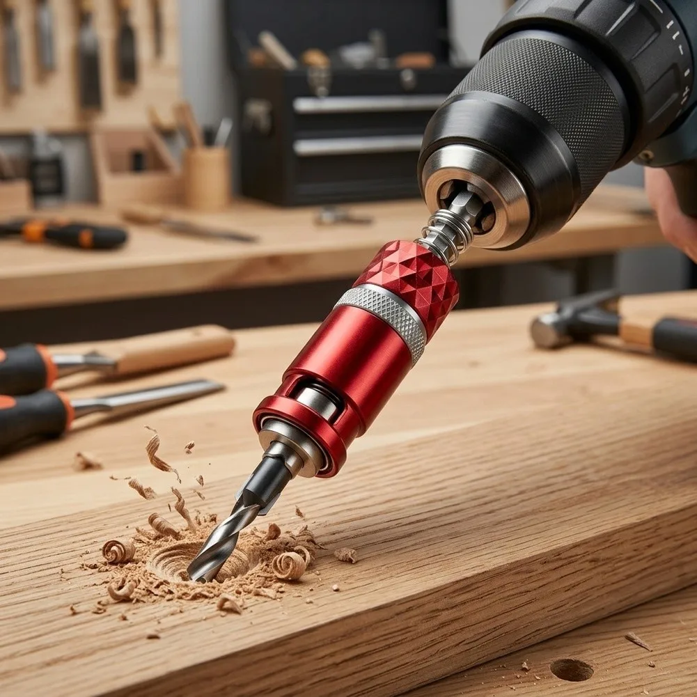 Countersink Drill with Thermal Stable Cutting Edge and For Precision Bearing for Reliable Performance on Wood Surfaces