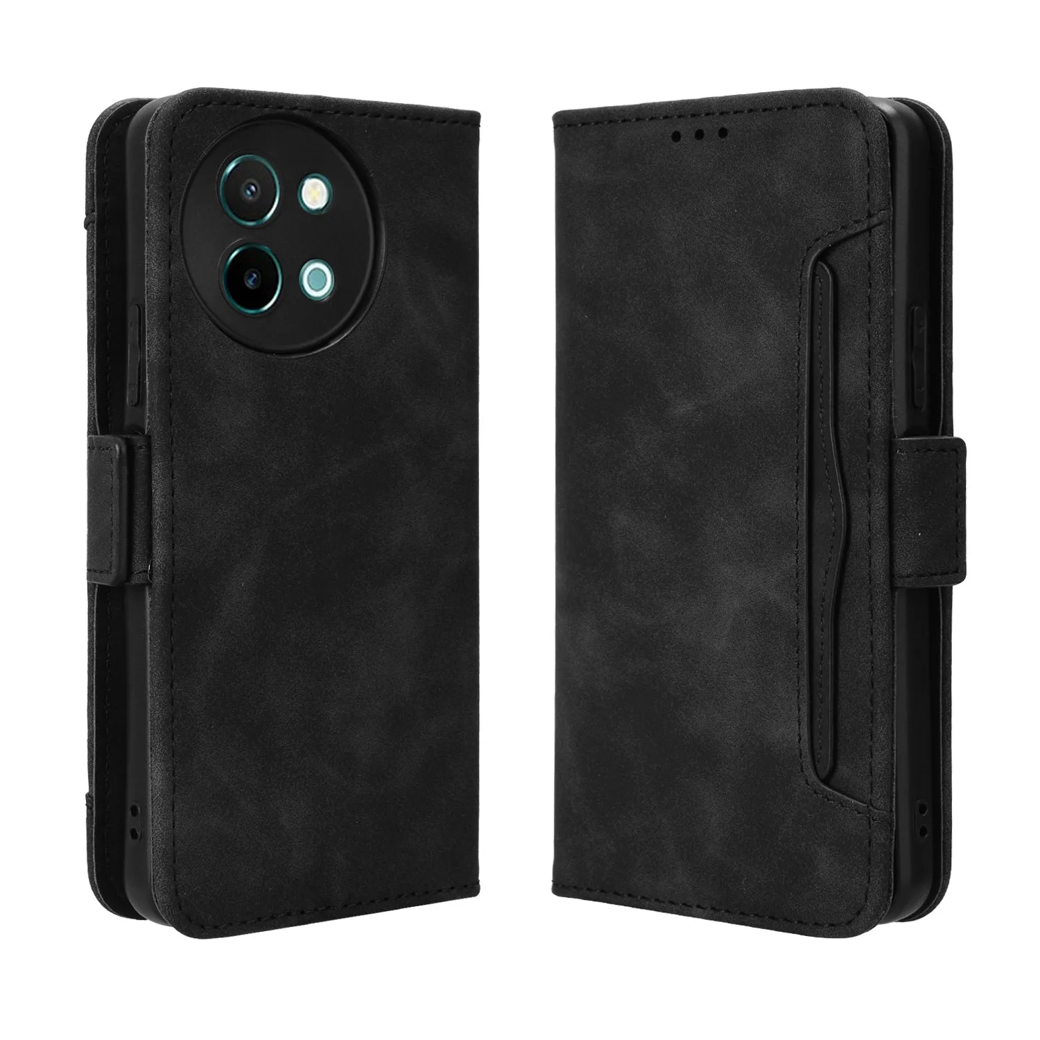 Separate type many Card Slot Wallet Magnetic buckle Cover For vivo Y38 Flip Leather Shockproof Phone Case For vivo Y200i V2354A