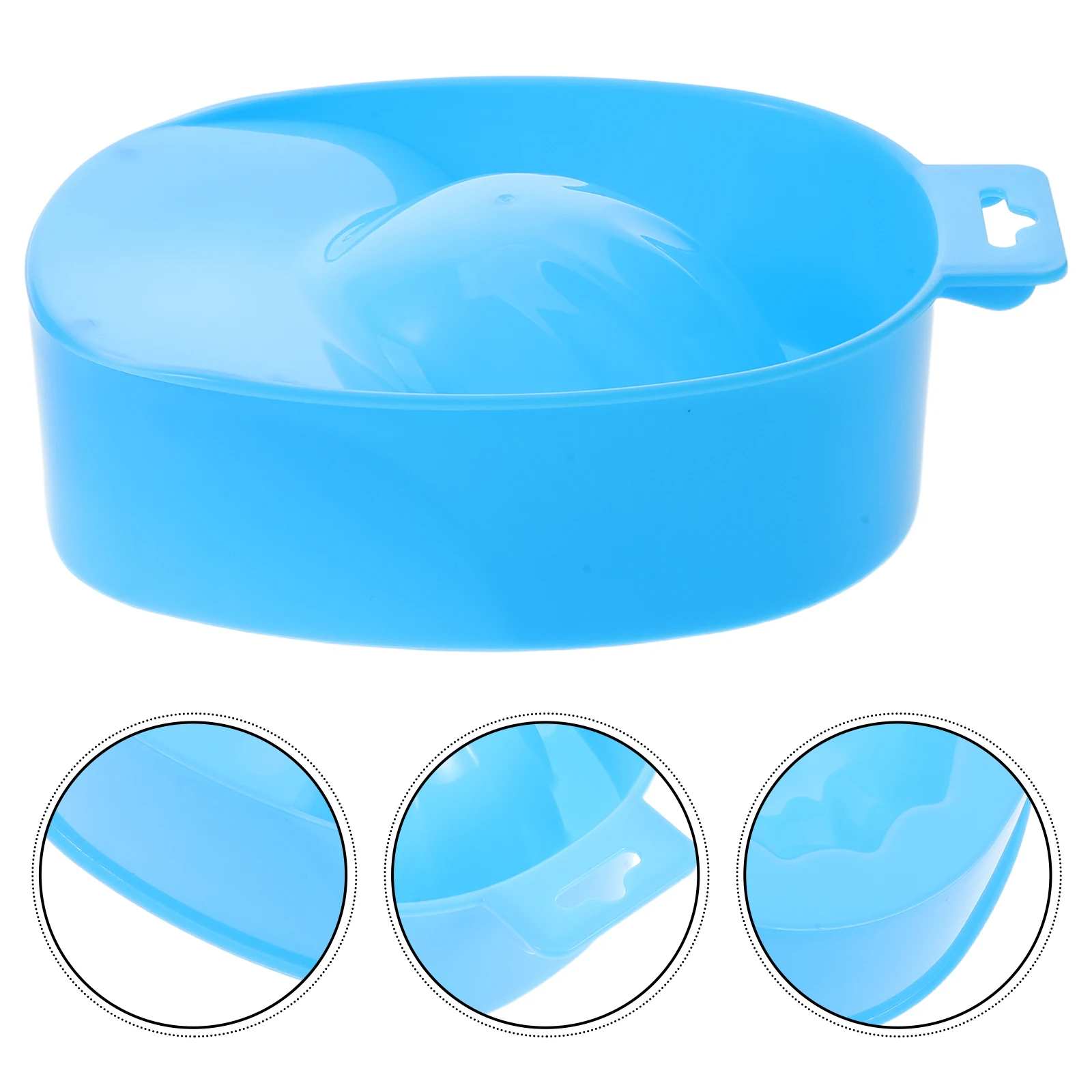 4 قطع من وعاء تزيين الأظافر مزيل طلاء الأصابع وإزالة مسحوق الغمس