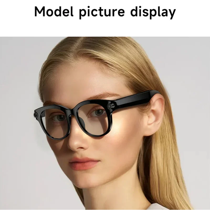 Lenovo Smart AI Glasses 800W Shooting Camera HD Photo Video Voice Call Translation Waterproof Bluetooth AI Motorcycle Glasses